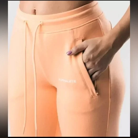 ALPHALETE Women's Essential Core Jogger ORANGE FROST, Size Large New - Picture 1 of 10